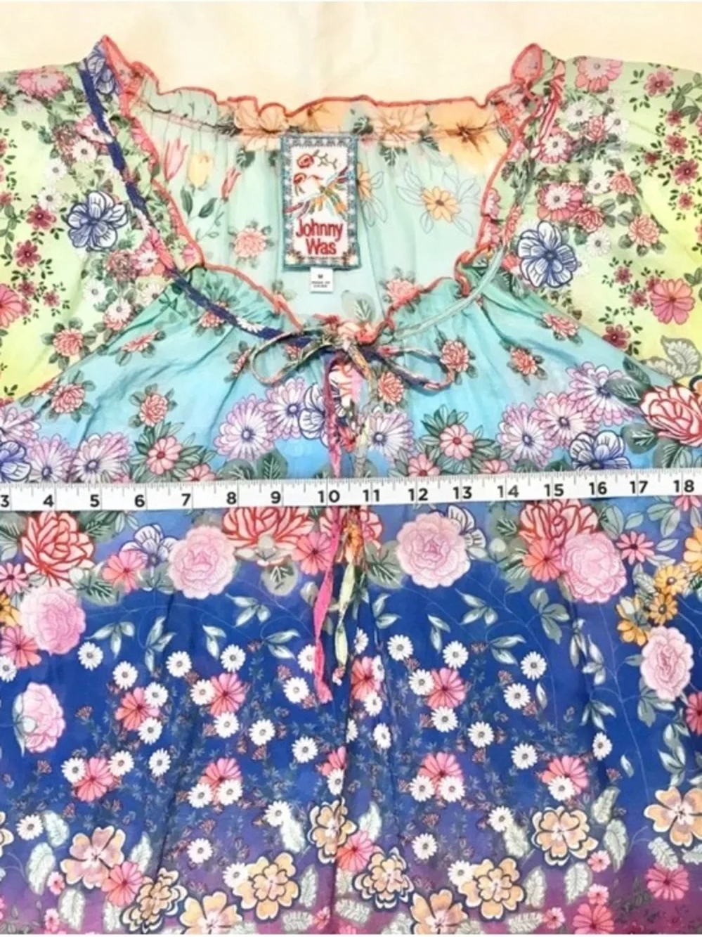 Johnny Was bright floral